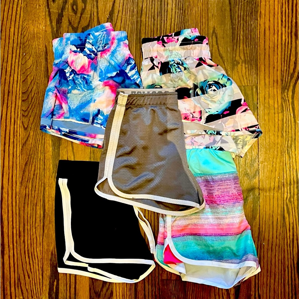 Girls Athletics Shorts 6 pairs